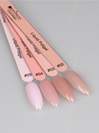 Полигель для наращивания и укрепления ногтей Sofiprofi Liquid Polygel, 15 мл